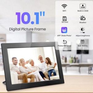 Wifi Digitale Fotolijst 10.1 Inch 32Gb Smart Digitaal Fotolijst Met 1280X800 Ips HD Touchscreen Digitale Foto Lijst Cadeau