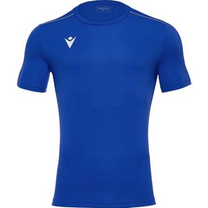 Macron - Rigel - Sportshirt - Blauw - Polyester