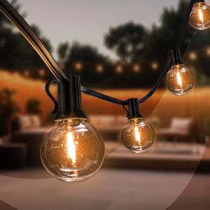 Ledvion - Prikkabel - 19.5M - 30x E12 LEDLamp - IP44 - 9W - 2700K