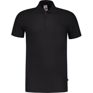 Tricorp 201020 Poloshirt Fitted 60°C Wasbaar - Zwart - XL