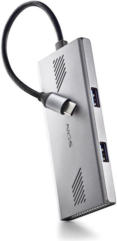 NGS WONDERDUO-C USB Type-C 5000 Mbit/s Zilver