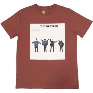 The Beatles - Help! Album Cover Heren T-shirt - 2XL - Rood