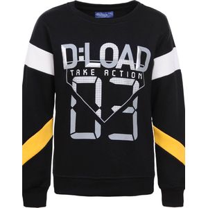 Jongens sweater - zwart - maat 110