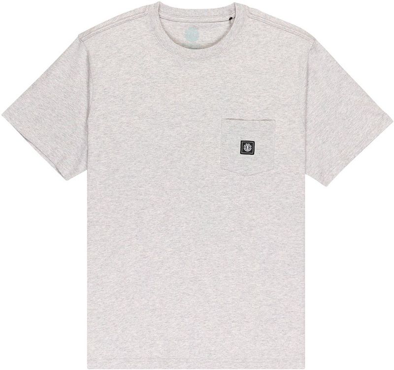 Element - Icon Label Pocket - T-shirt - Korte Mouwen - Biologisch Katoen - Regular Fit
