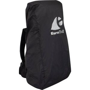 Eurotrail Regenhoes/flightbag voor backpack - 55-80 liter - Zwart