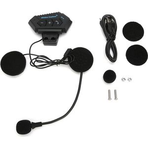 Draadloze motorhelm headset met ruisonderdrukking, handsfree ontwerp, lange standbytijd en hoge geluidskwaliteit, gemaakt van duurzaam ABS-materiaal met Bluetooth V4.1 technologie