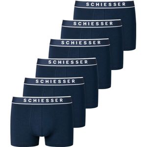 Schiesser Heren Shorts / Pants 6er Pack - 95/5 - Organic Cotton