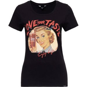 Queen Kerosin Blood T-Shirt Zwart