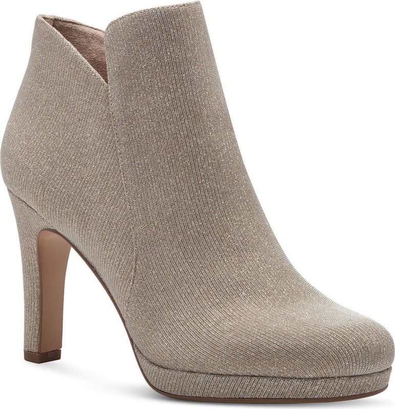 Tamaris - Enkellaarsje - 1-25097-41 - Wijd - Hakhoogte 9.5 cm - Blokhak