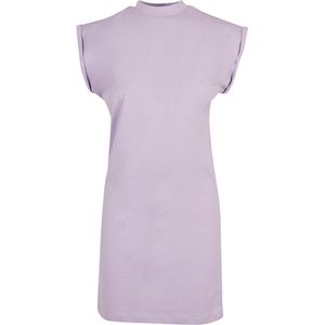 Super Oversized damesshirt 'Turtle Shoulder Dress' Lilac - S