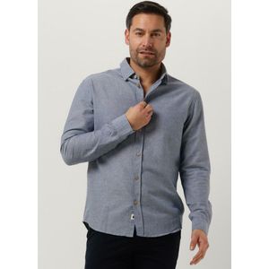 Anerkjendt Aklouis L/s Linen Shirt - met lange mouwen - Heren Blauw - Maat S