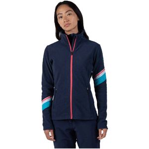 Rossignol - Strawpile - Fleece Jacket - Blauw - Volledige Rits