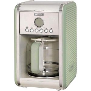 Retro Koffiezetapparaat - Americano stijl - 12 kopjes - Groen - Glas karaf