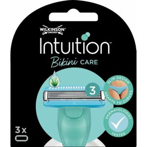 Wilkinson Intuition - Navulmesjes - Bikini Care Duo - Praktisch - 3 mesjes - 1 stuk