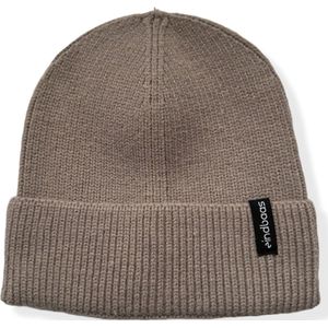 Legend Beanie - eindbaas - Taupe - Lichtgewicht taupe muts