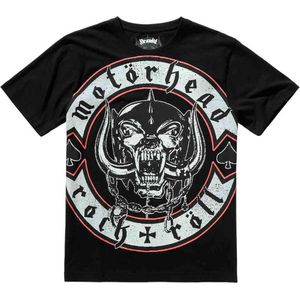 Brandit Motorhead - Rock Roll Heren T-shirt - XXL - Zwart