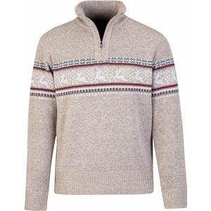 BJØRNSON Holger Scandinavisch Gebreide Pullover Heren - Teddy - Maat 6XL - Beige