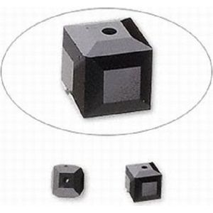 Swarovski Elements, 6 stuks kubus kralen (5601), 6mm, jet