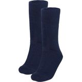 Heatkeeper - Thermo sokken dames - 36/41 - Marine Blauw - 1-Paar - Thermo sokken dames maat 35/38