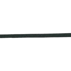 2.5mm x 60 cm Zwarte klassieke elastische veters schoenveters elastiek