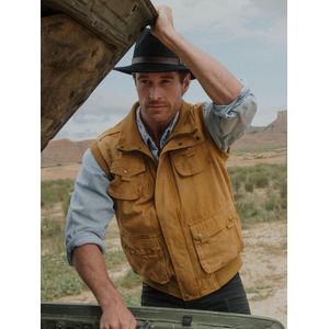 Vest Ribbon S Mustard