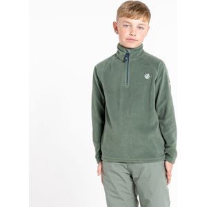 Dare 2B, Freehand Fleece Kinderskipully met Halve Rits, Duck Green, Maat 164