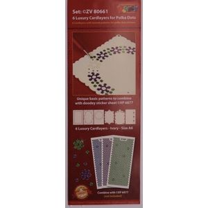 Doodey Luxe Cardlayers A6 Card Kit 6 Sets Basic ZV80661