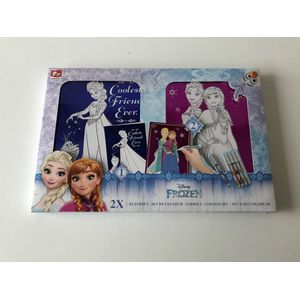 Slammer Disney Frozen Kleurset - Kleur kaarten - Knutselen - Stiften