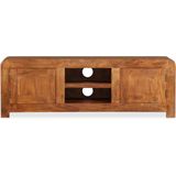 The Living Store TV-meubel - Acaciahout - 120 x 30 x 40 cm - Bruin