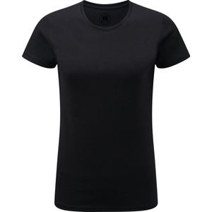 Russell Dames Slim Fit Langer Lengte Korte Mouwen T-Shirt (Roze Mergel)