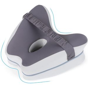 Azomor® Ergonomisch Kniekussen voor Zijslapers met Geheugenschuim en Wasbare Hoes