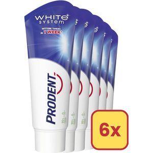 Prodent White System TP 75ml - 6 Stuks