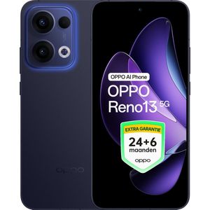 OPPO Reno13 5G - 12+256GB - 24+6 maanden extra garantie - Luminous Blue