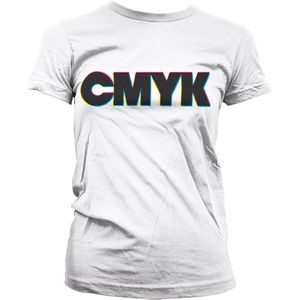 Hybris Damen Cmyk Girly T-Shirt SH-5-15521-H30-8 White-S
