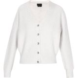 DreiMaster Klassik Gebreid vest  offwhite