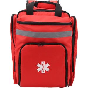 Grote Noodtas, Veelgebruikte Eerstehulptas met Grote Capaciteit, Rood voor op Reis Noodbescherming