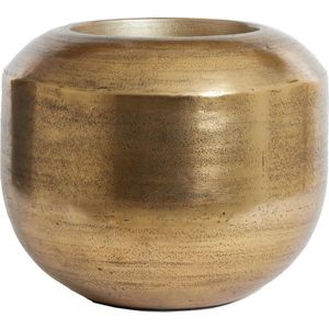 Light & Living Bloempot Louie - Antiek Goud - Ø53cm - Modern