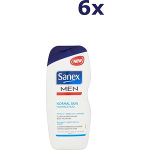 Sanex Men 3in1 Douchegel Normale huid 6 x 250 ml