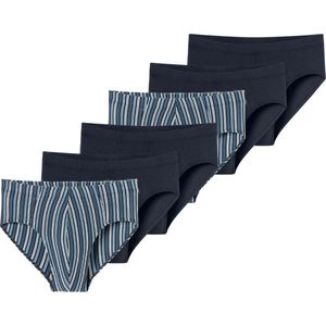 Schiesser Heren slip / onderbroek 6 pack 95/5 Essentials - Cotton