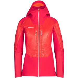 Mammut Eisfeld Softshell Hybrid Jas Rood M Vrouw