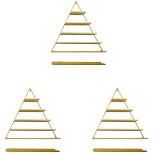 Benelux Select Nagellak Organizer – Nagellak Opbergen – Nagellak Display – Modern – Set van 6 – Tot 50 kg - 66 x 7 x 70 cm