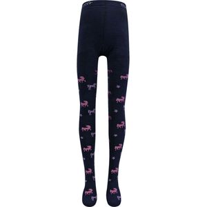 Ewers Maillot Kindermaat - Donkerblauw - Eenhoorns en Sterren - Roze/Lilapaars-134/146