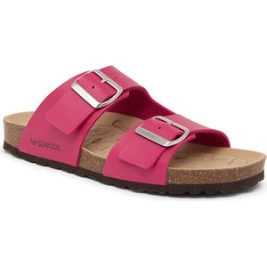 Suecos Bris slippers dames maat 38 - roze - vermoeide voeten - schokabsorberend - anatomisch voetbed – reflex binnenzool
