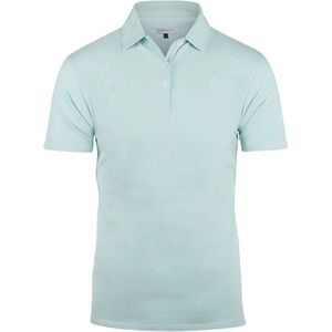 Steppin' Out Polo Dames Klassiek Turquoise - Maat L - Heren