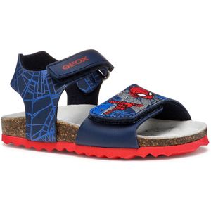 Geox - Chalki - Sandalen - Blauw - Kunstleer - Spider-Man