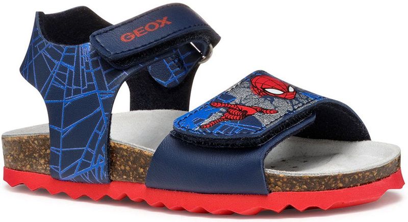 Geox - Chalki - Sandalen - Blauw - Kunstleer - Spider-Man