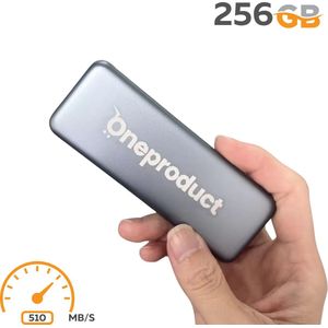 Oneproduct Portable SSD 256GB - USB-C - Externe HDD