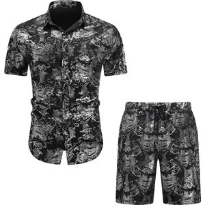 Allthemen Heren 2 Delige Goud Gestempelde Zomerset - XL