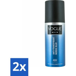 Vogue - Nordic Blue - Deodorant - 150 ml - Anti-transpirant - Mannen