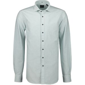 Jac Hensen Overhemd - Extra Lang - Groen - 3XL Grote Maten
